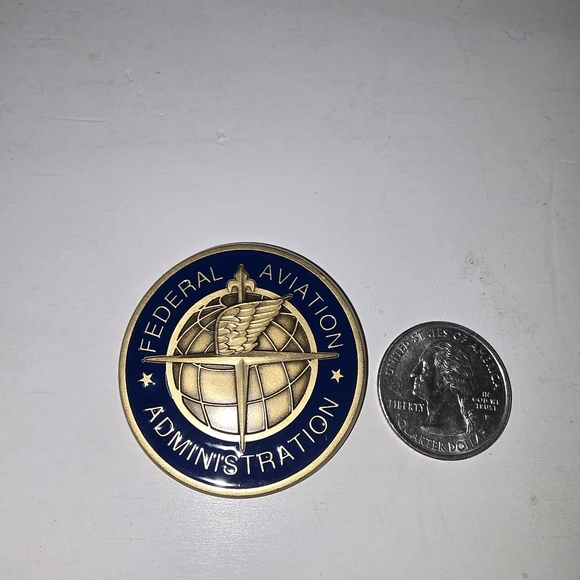 challenge coin from the Federal Aviation Administration (FAA) - Picture 2 of 2